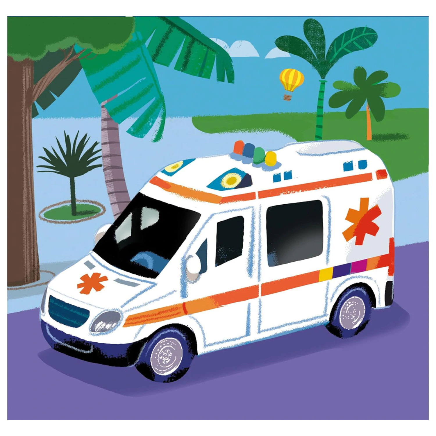 Rescue 3x48-Teile Puzzle Produktfoto