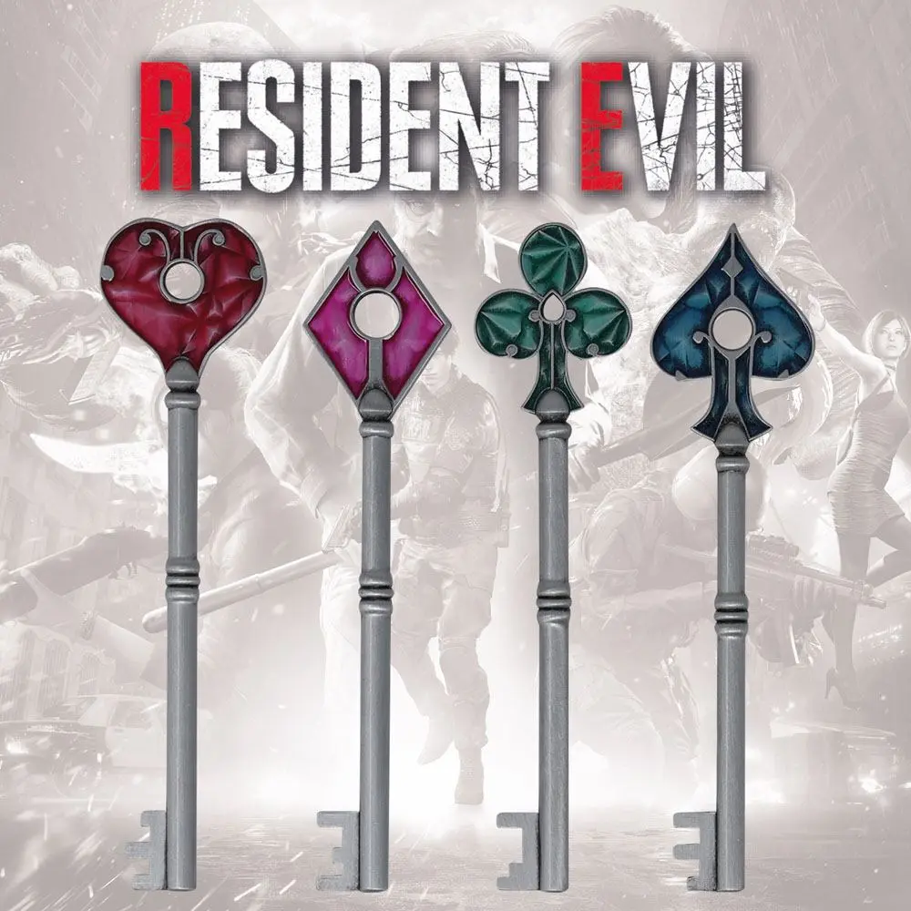 Resident Evil 2 Replik 1/1 R.P.D Key Collection Produktfoto