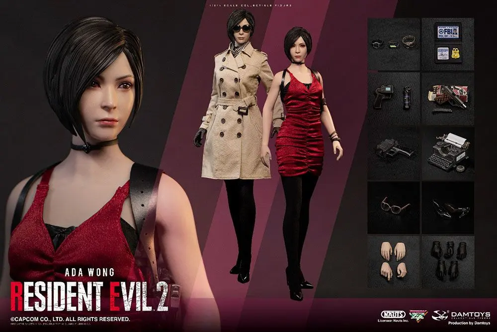 Resident Evil 2 Actionfigur 1/6 Ada Wong 30 cm Produktfoto