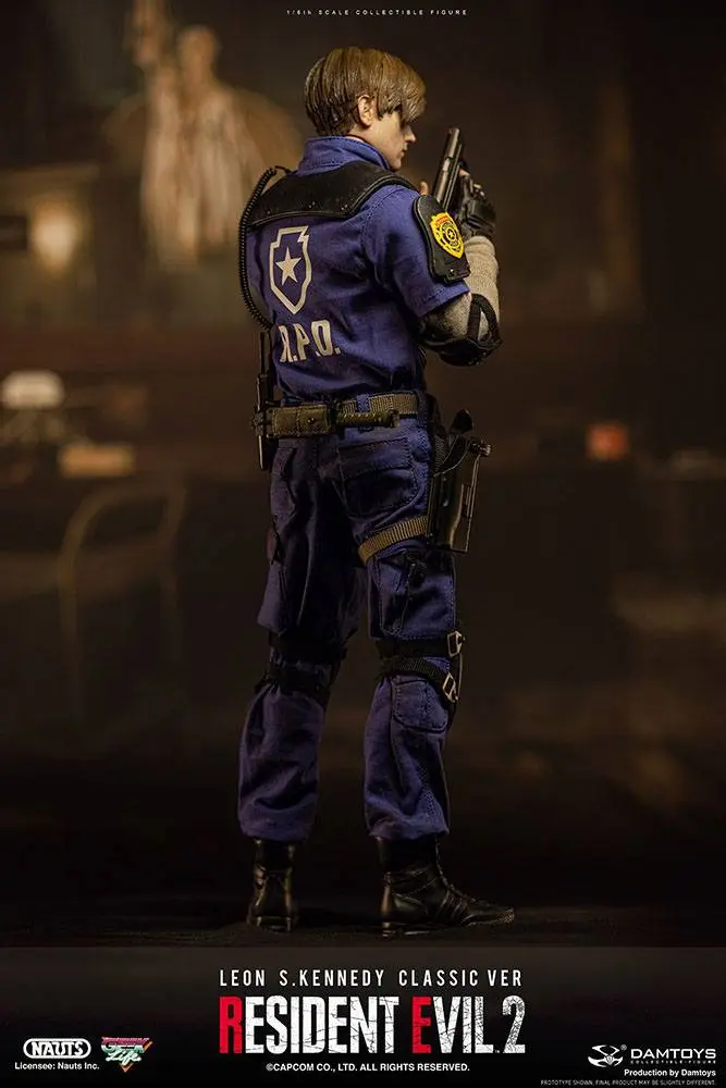 Resident Evil 2 Action Figur 1/6 Leon S. Kennedy (Classic Version) 30 cm Produktfoto