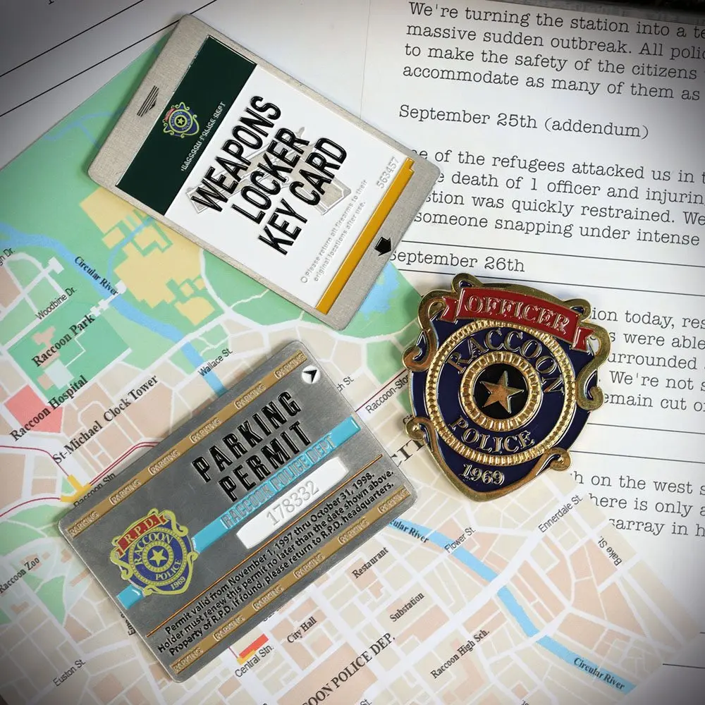 Resident Evil 2 Collector Geschenkbox R.P.D Welcome Pack Produktfoto