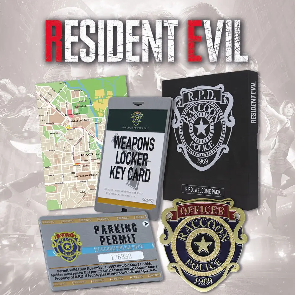 Resident Evil 2 Collector Geschenkbox R.P.D Welcome Pack Produktfoto