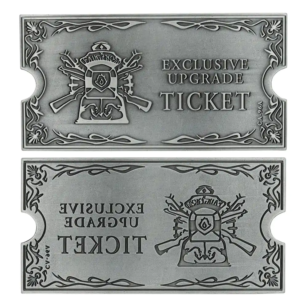 Resident Evil 4 Replik 1/1 Metal Exclusive Upgrade Ticket termékfotó