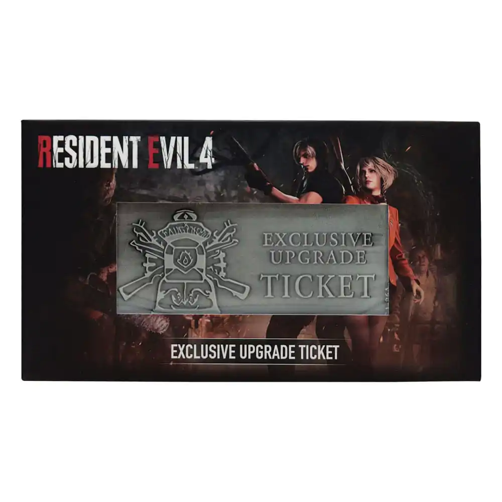 Resident Evil 4 Replik 1/1 Metal Exclusive Upgrade Ticket termékfotó