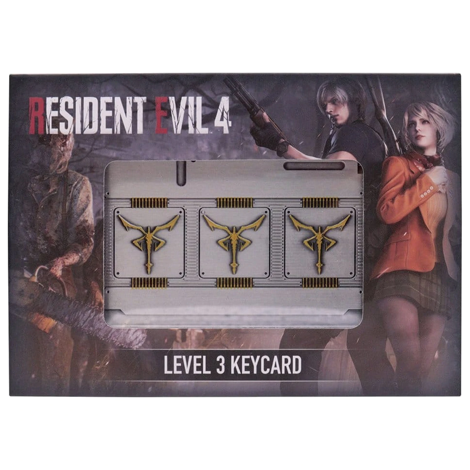 Resident Evil 4 Replica Level 3 Keycards Limitierte Auflage Produktfoto