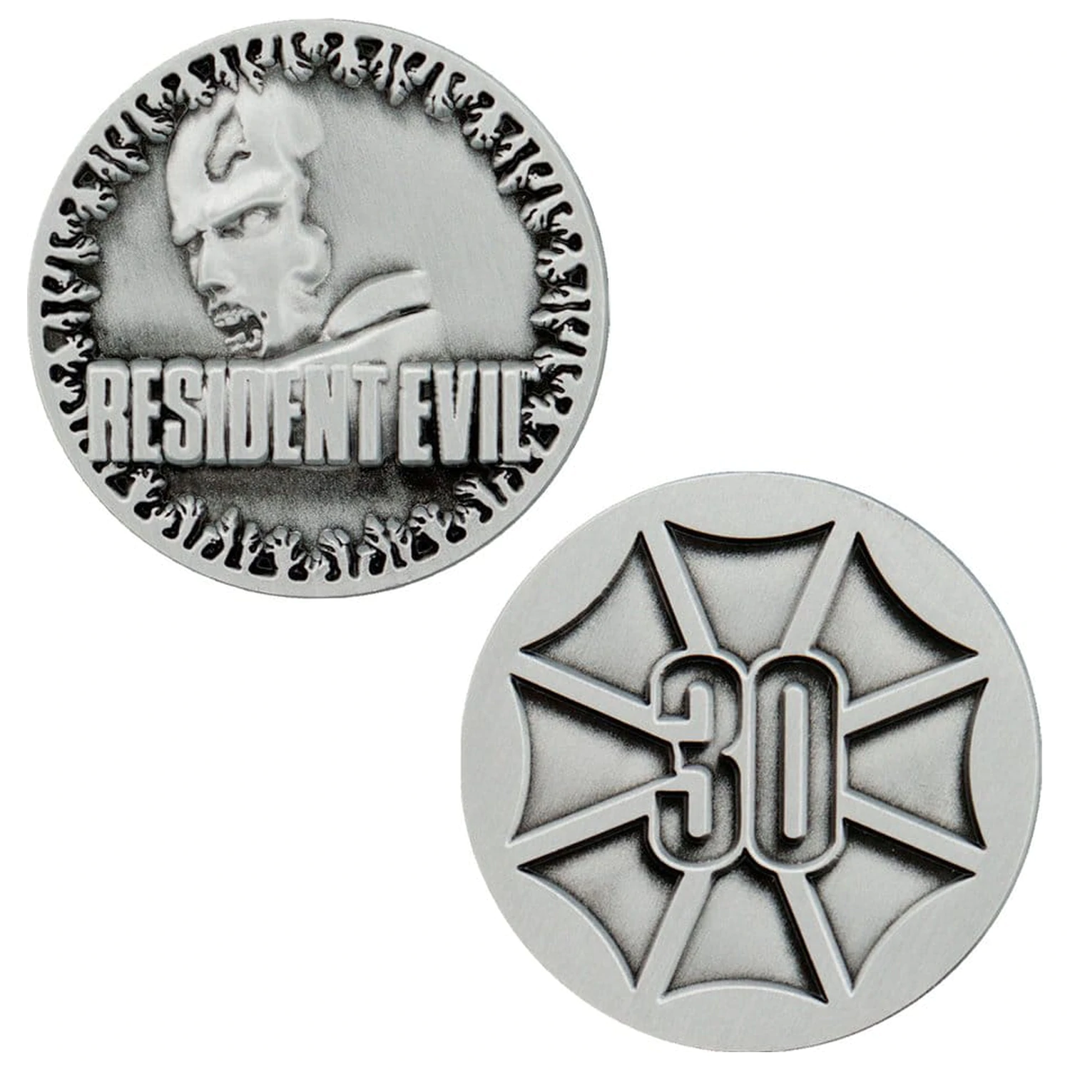 Resident Evil Sammler Münze 30. Jubiläum Produktfoto
