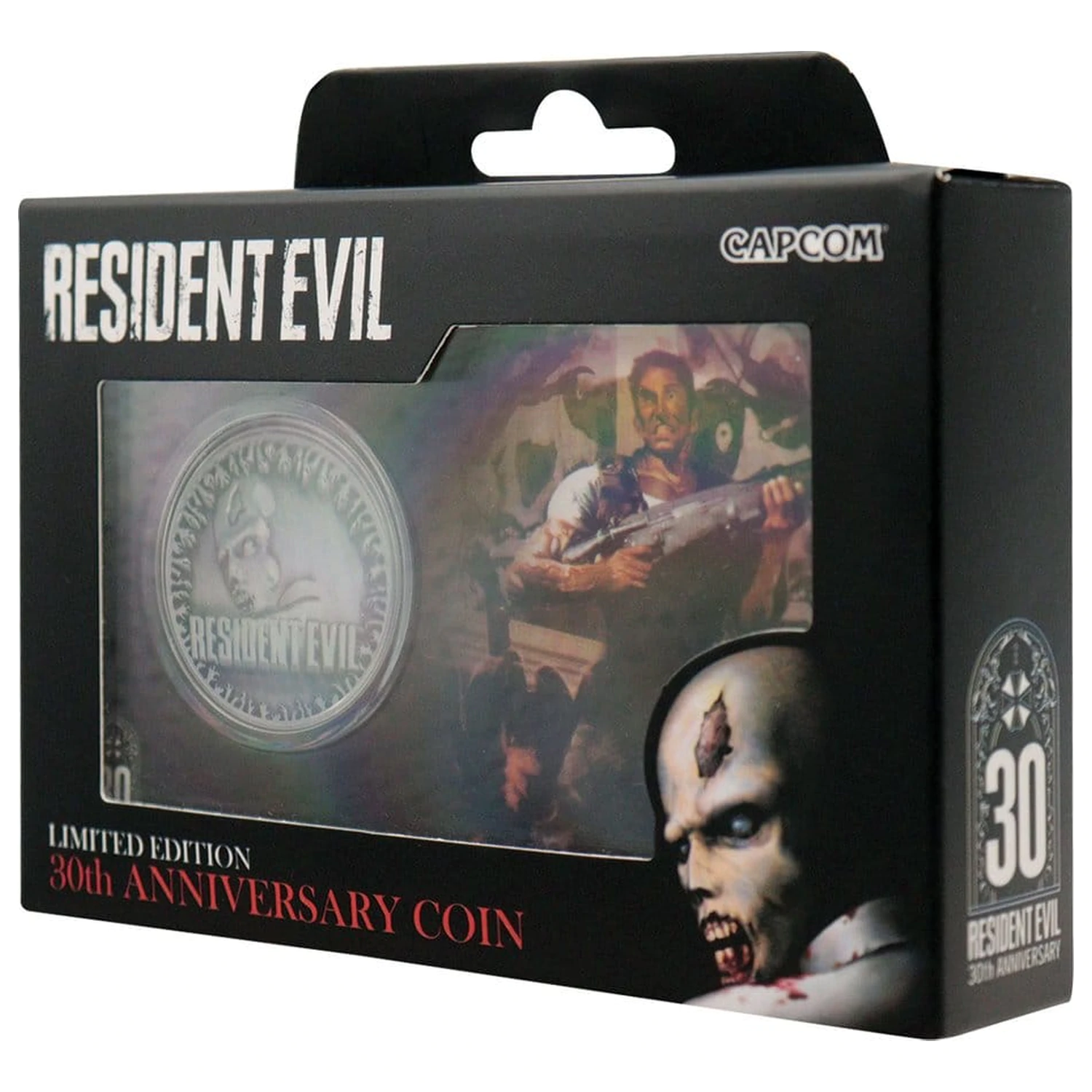 Resident Evil Sammler Münze 30. Jubiläum Produktfoto