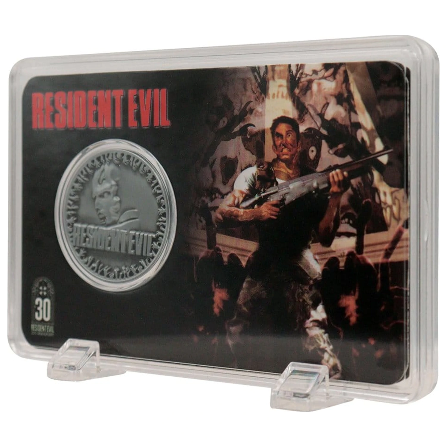 Resident Evil Sammler Münze 30. Jubiläum Produktfoto