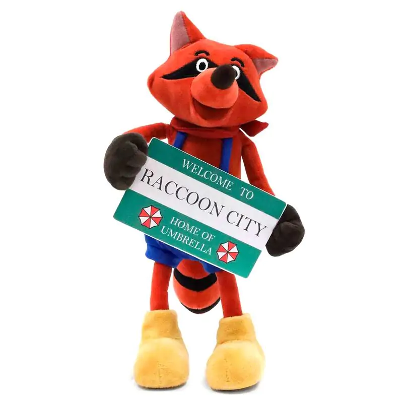 Resident Evil Plüschfigur Mr. Racoon 30 cm Produktfoto