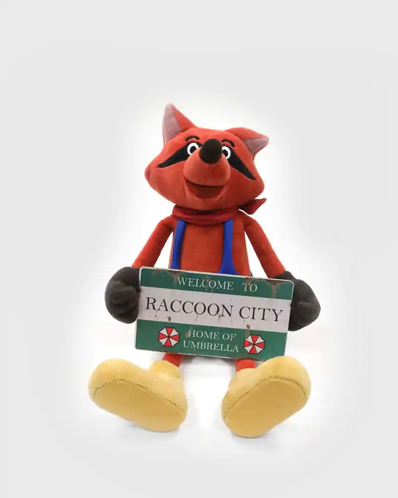 Resident Evil Plüschfigur Mr. Racoon Weathered Edition 30 cm Produktfoto