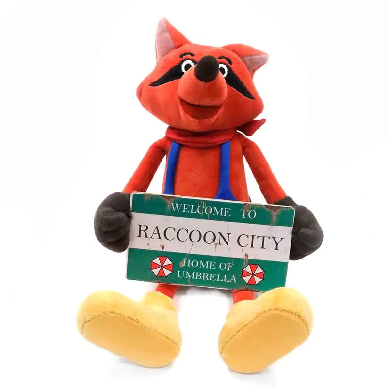 Resident Evil Plüschfigur Mr. Racoon Weathered Edition 30 cm Produktfoto