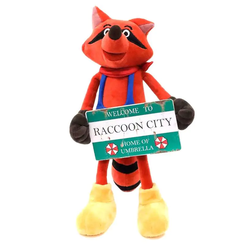 Resident Evil Plüschfigur Mr. Racoon Weathered Edition 30 cm Produktfoto