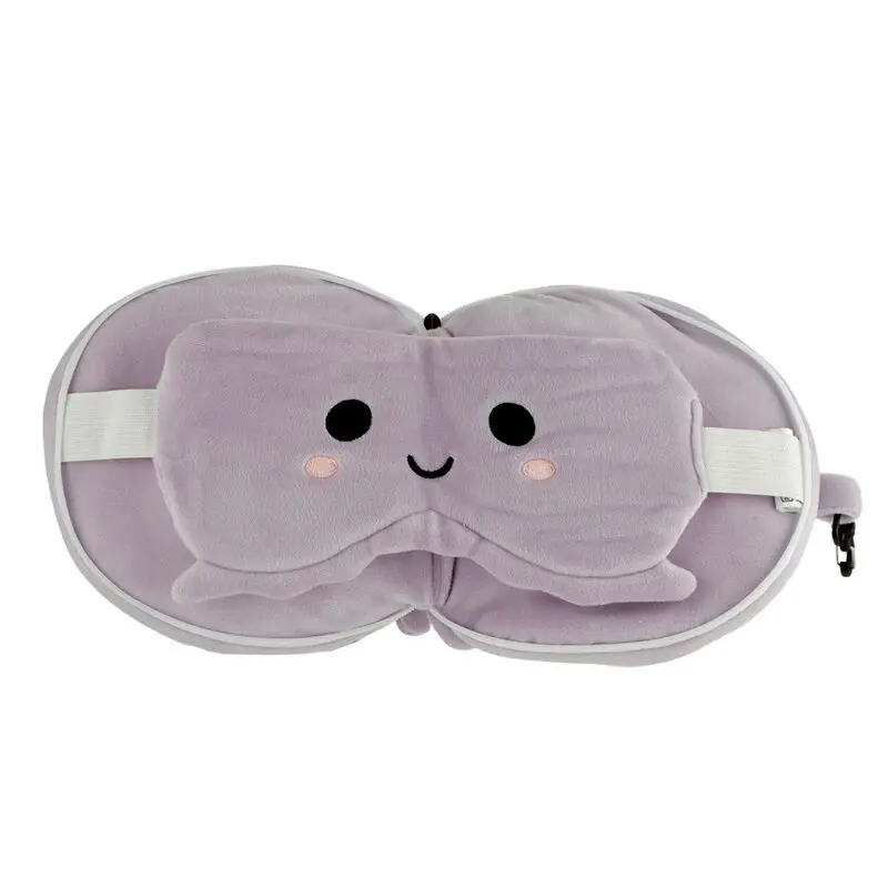 Relaxeazzz Adoramals Octopus Reisekissen und Augenbinde Produktfoto