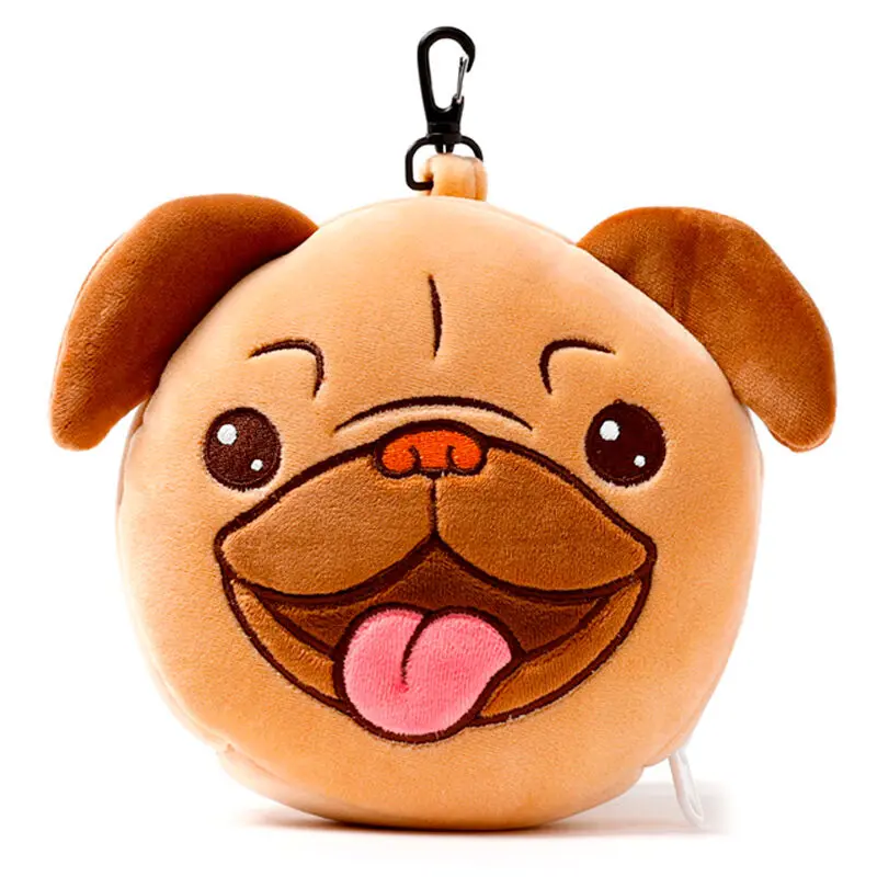 Relaxeazzz Adoramals Pug dog Reisekissen und Augenbinde Produktfoto