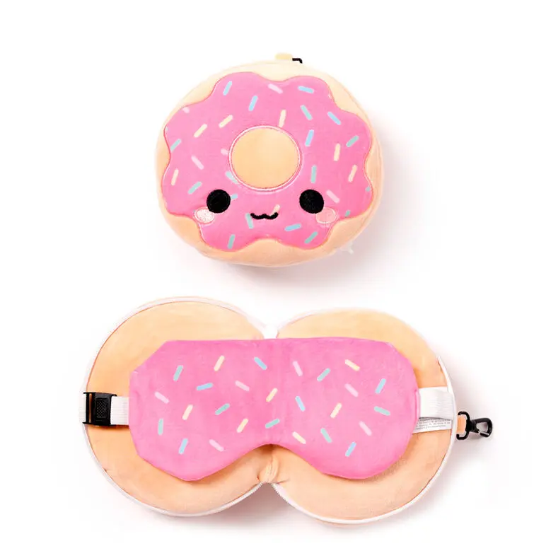 Relaxeazzz Adorasnacks Donut Reisekissen und Augenbinde Produktfoto