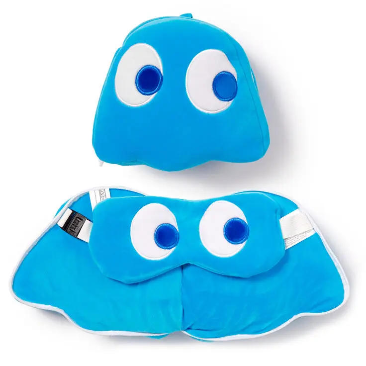 Relaxeazzz Pac-Man Reisekissen und Augenbinde Produktfoto