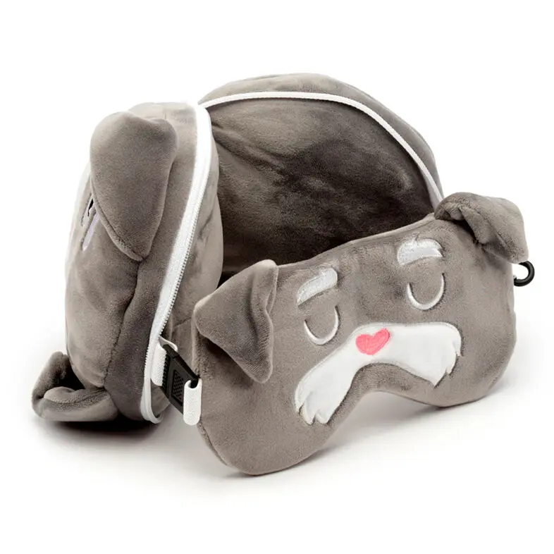 Relaxeazzz Squad dogs Reisekissen und Augenbinde Produktfoto