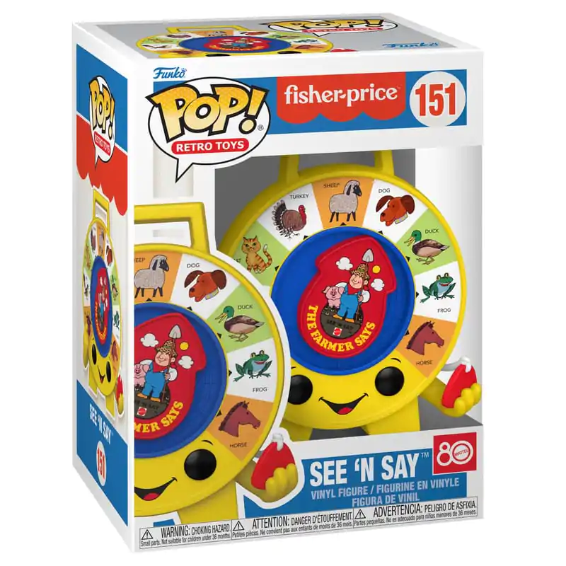 Retro Toys POP! Vinylfigur See 'N Say 9 cm Produktfoto
