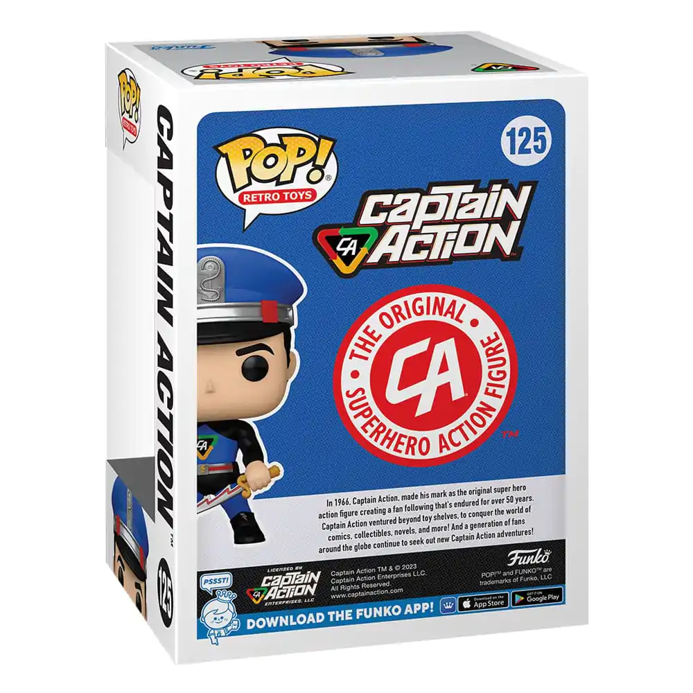 Retro Toys Heroes POP! Vinyl Figur Captain Action 9 cm termékfotó