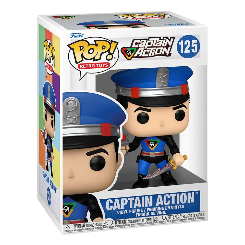 Retro Toys Heroes POP! Vinyl Figur Captain Action 9 cm termékfotó