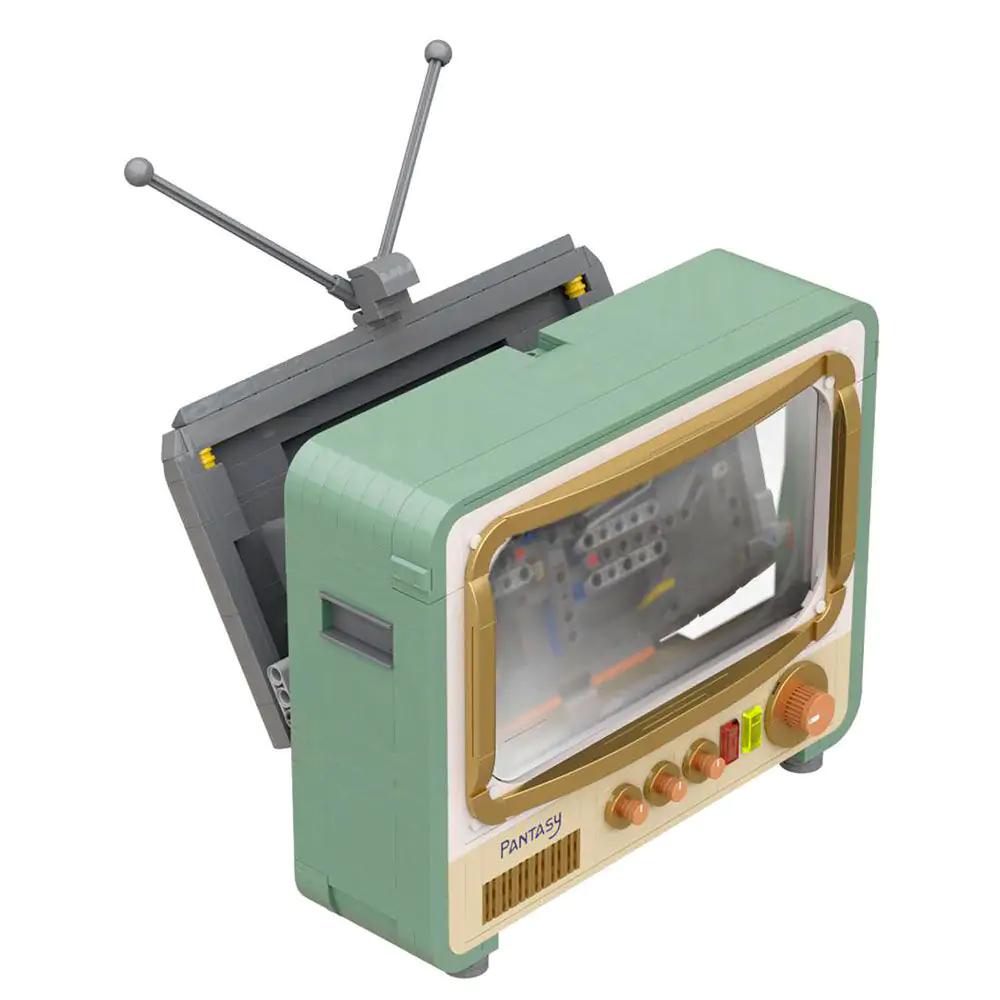 Retro TV Baukasten 670St Produktfoto