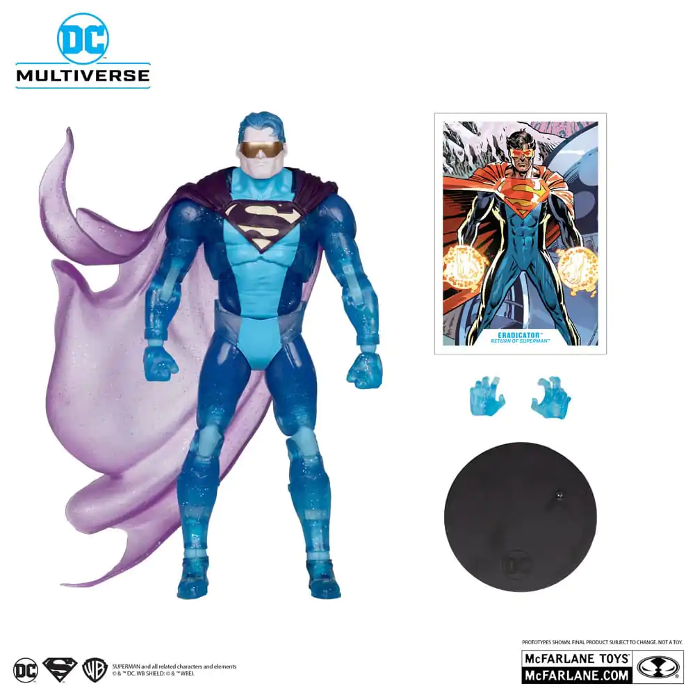 Return of Superman DC Multiverse Actionfigur Eradicator (Platinum Edition) 18 cm Produktfoto