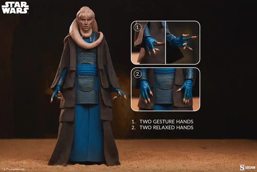 Return of the Jedi Action-Figur 1/6 Bib Fortuna 32 cm Produktfoto