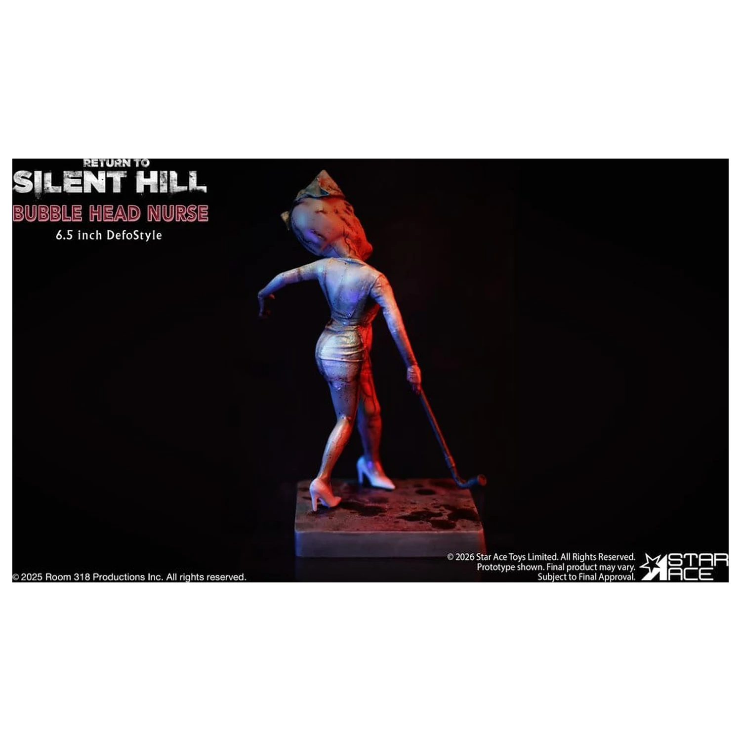 Return to Silent Hill (2026) DefoStyle Figur Bubble Head Nurse 16.5 cm Produktfoto