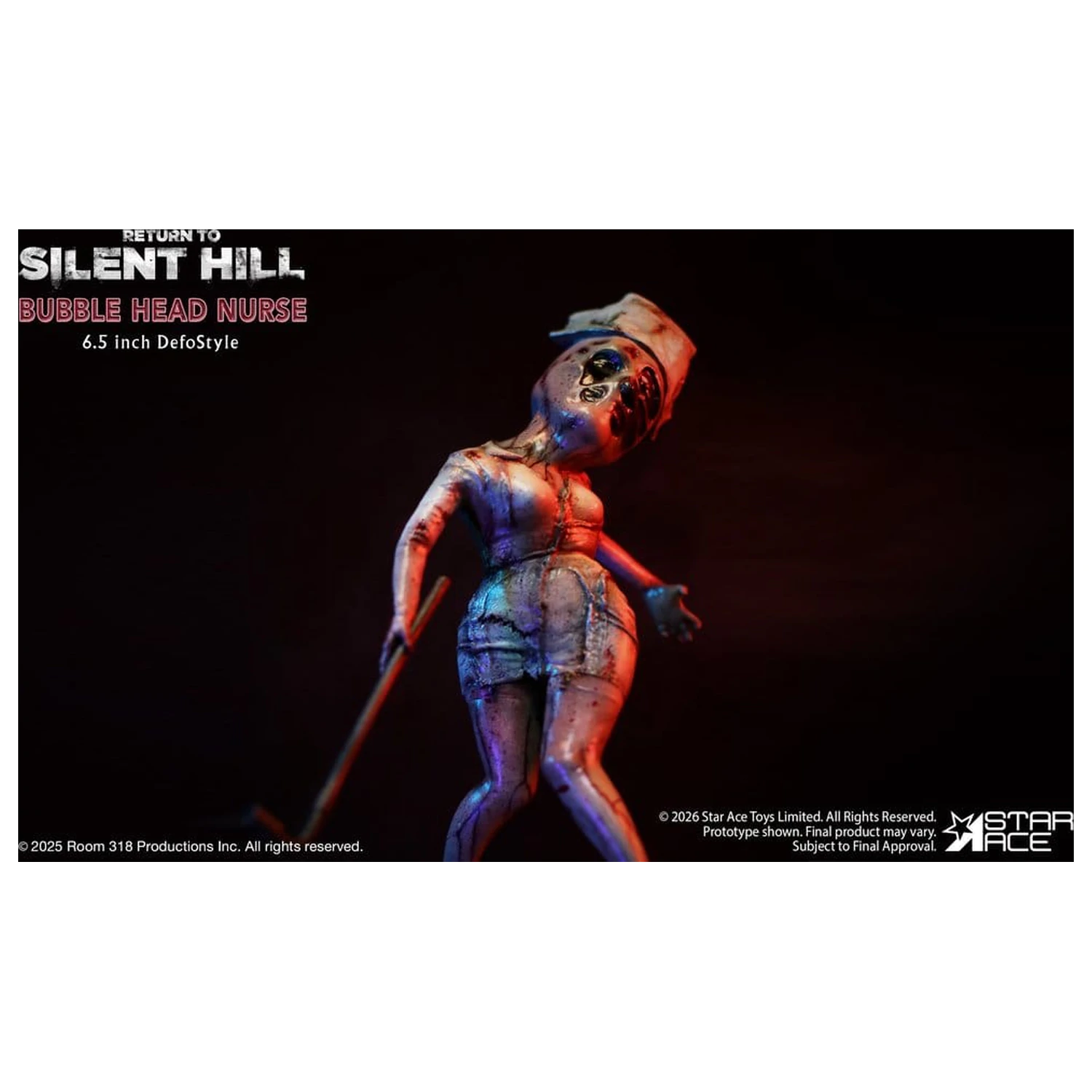Return to Silent Hill (2026) DefoStyle Figur Bubble Head Nurse 16.5 cm Produktfoto