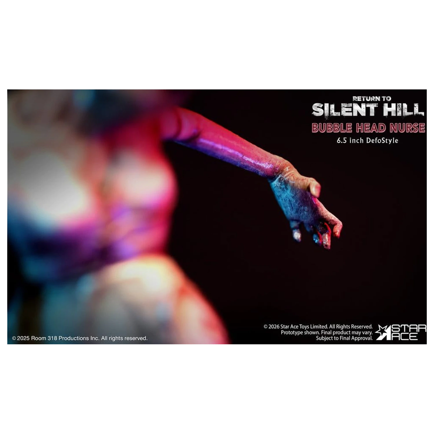Return to Silent Hill (2026) DefoStyle Figur Bubble Head Nurse 16.5 cm Produktfoto