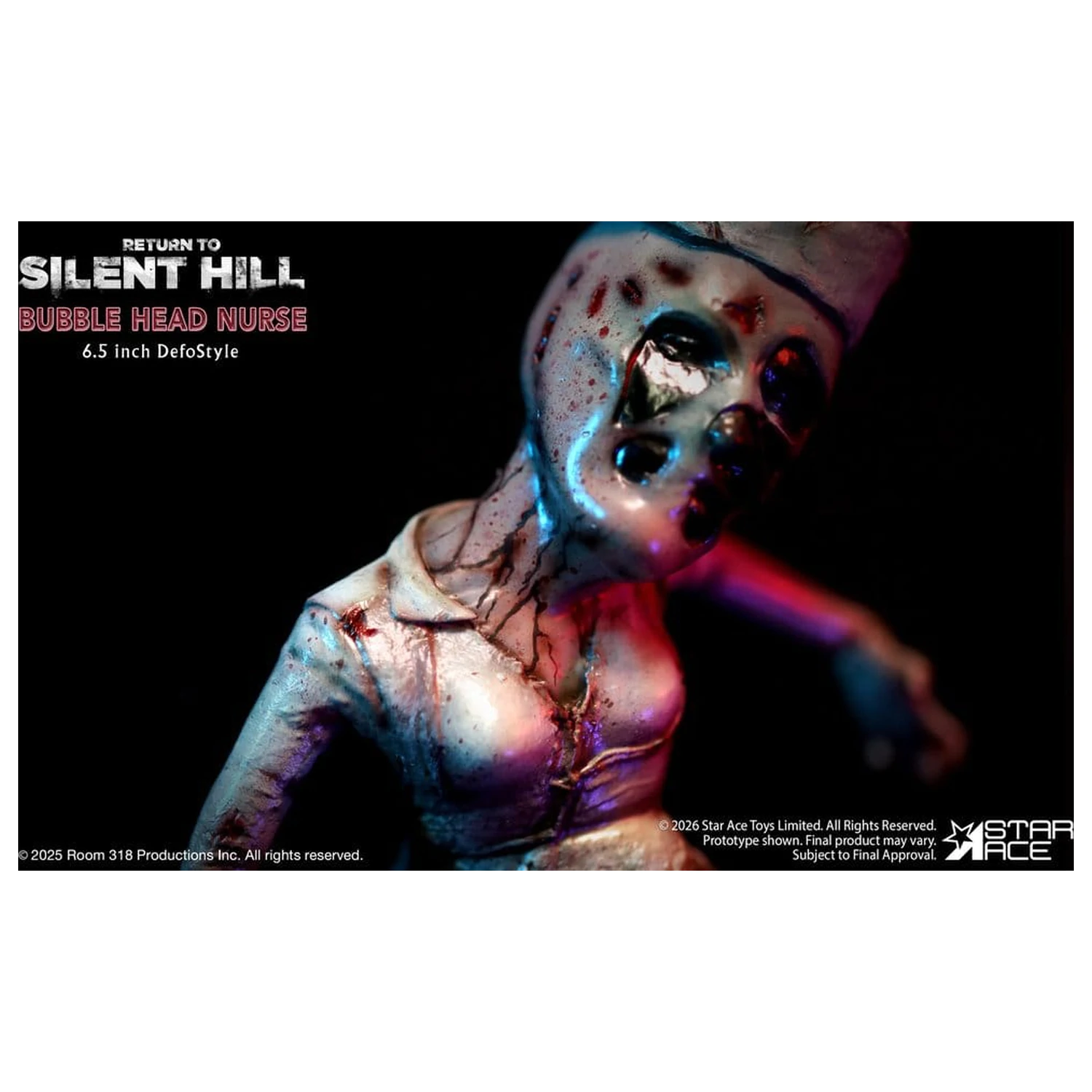Return to Silent Hill (2026) DefoStyle Figur Bubble Head Nurse 16.5 cm Produktfoto