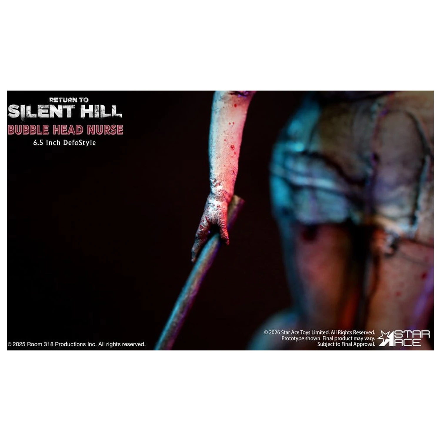 Return to Silent Hill (2026) DefoStyle Figur Bubble Head Nurse 16.5 cm Produktfoto