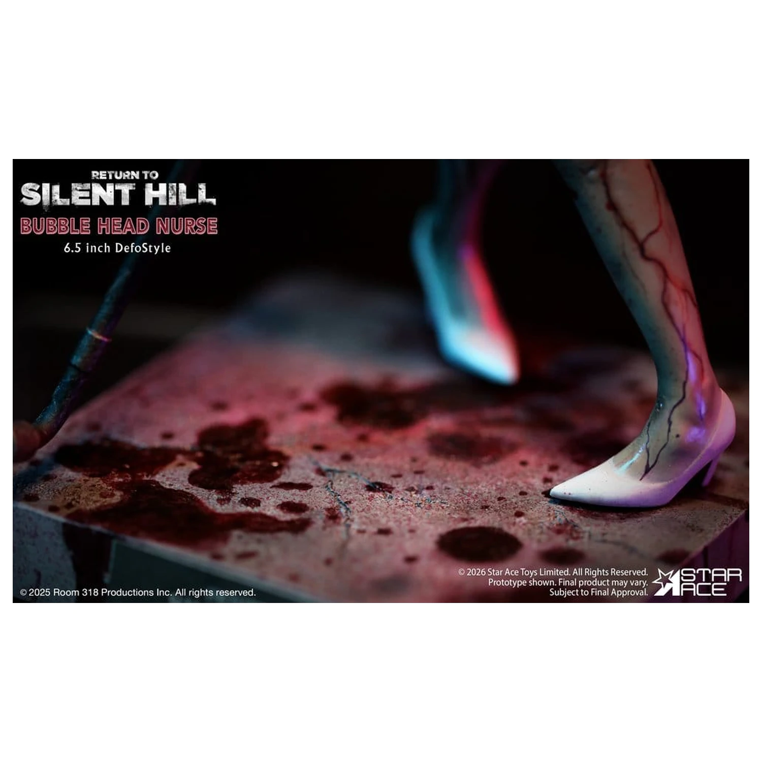 Return to Silent Hill (2026) DefoStyle Figur Bubble Head Nurse 16.5 cm Produktfoto