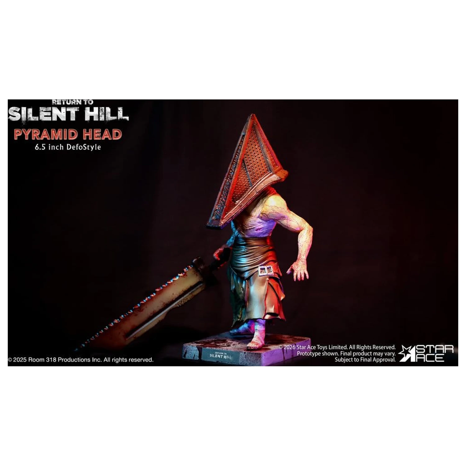 Return to Silent Hill (2026) DefoStyle Figur Pyramid Head 20 cm Produktfoto
