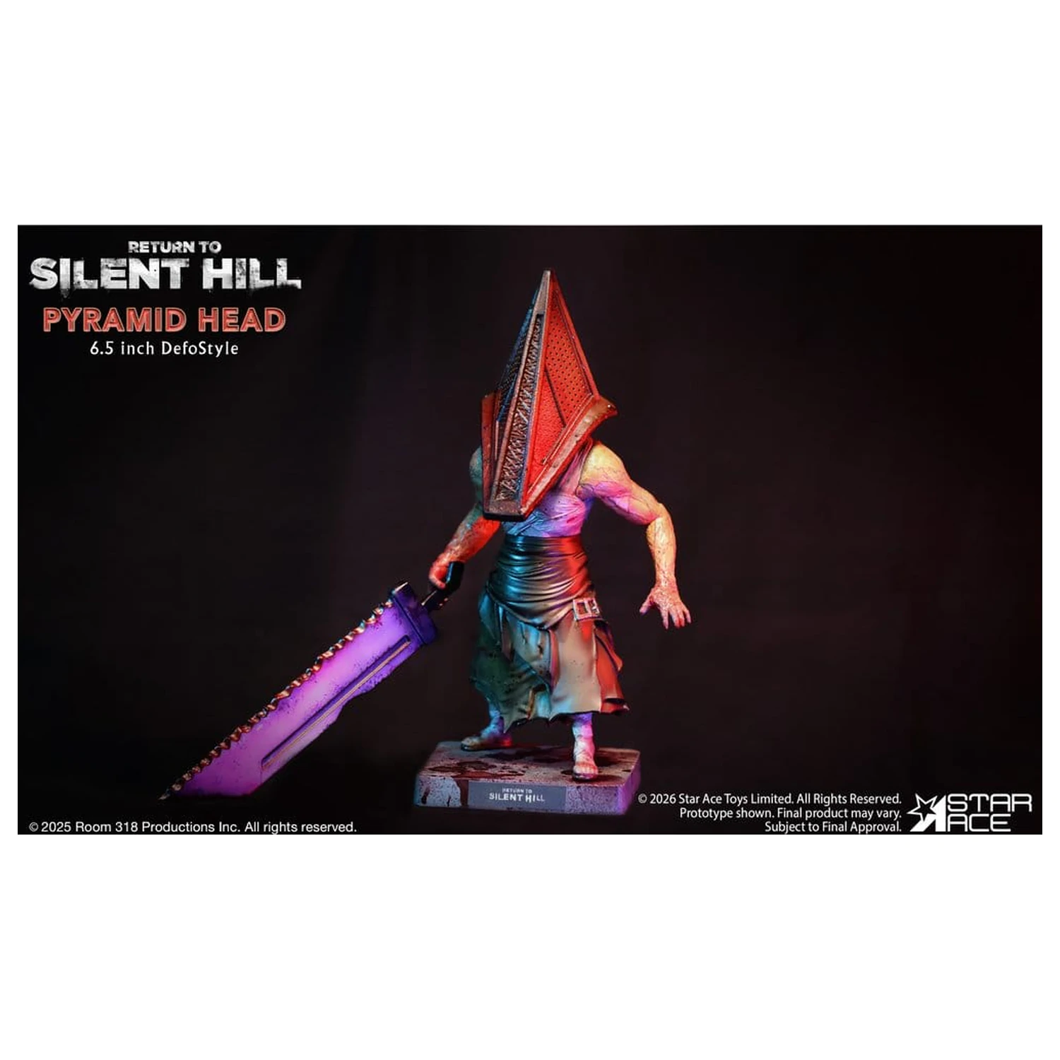 Return to Silent Hill (2026) DefoStyle Figur Pyramid Head 20 cm Produktfoto
