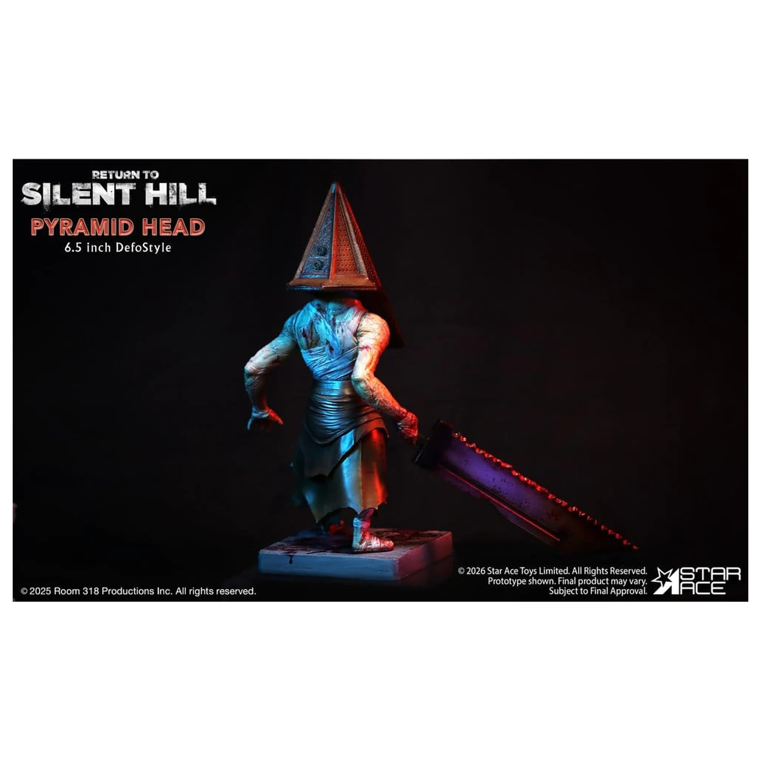 Return to Silent Hill (2026) DefoStyle Figur Pyramid Head 20 cm Produktfoto