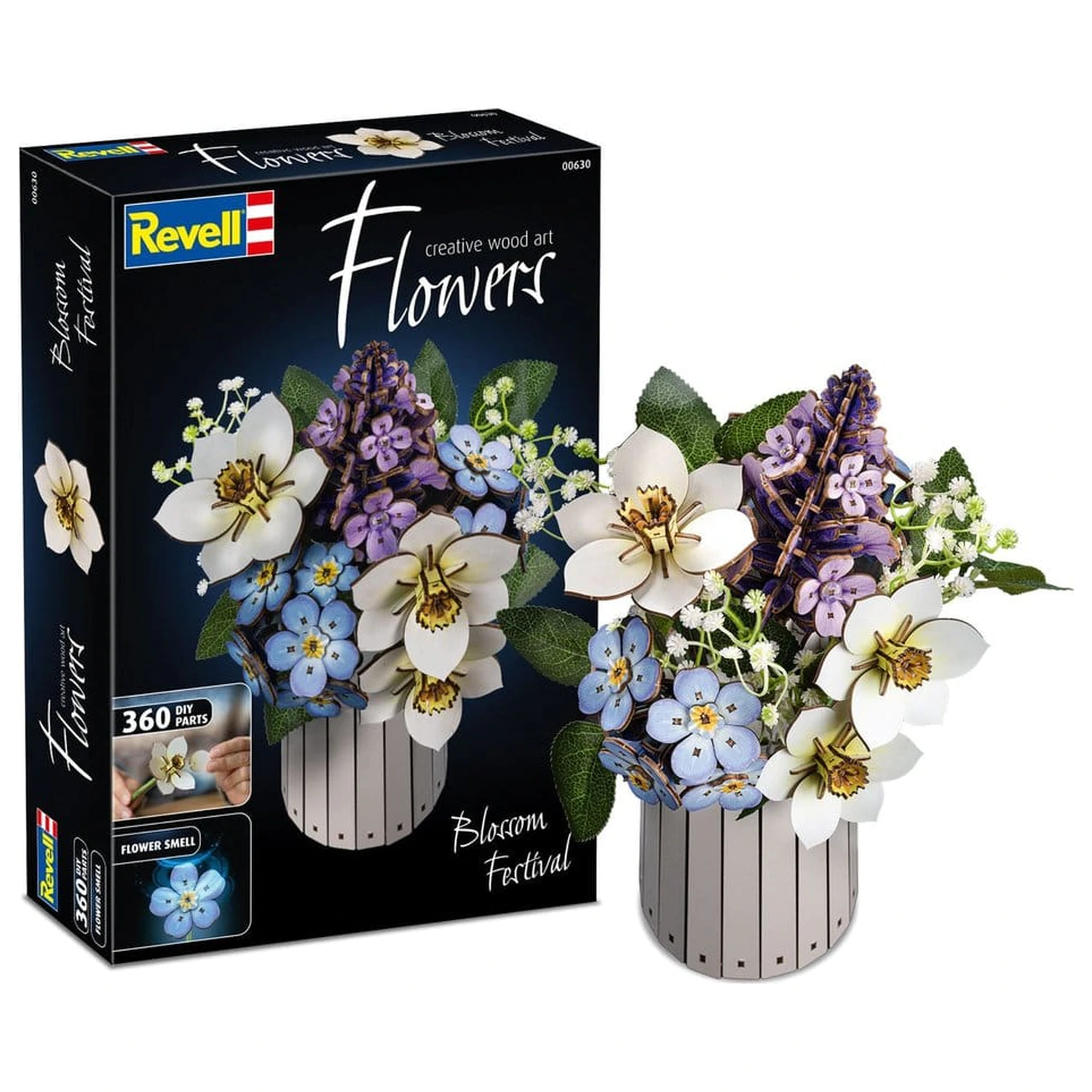 Revell Blumen Holzarbeiten Blütenfest 22 cm Produktfoto