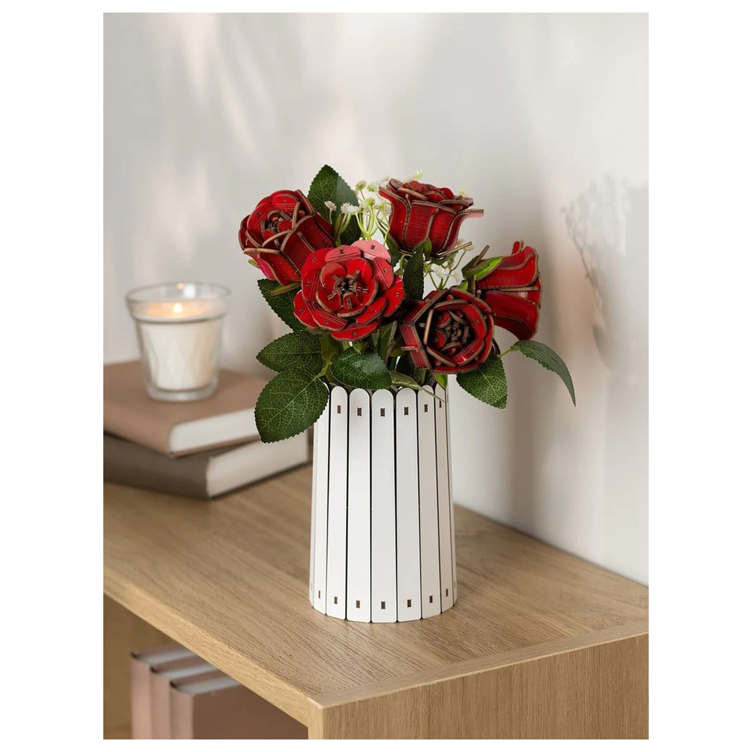 Revell Flowers Holzblumen Traum der Rosen 22 cm Produktfoto
