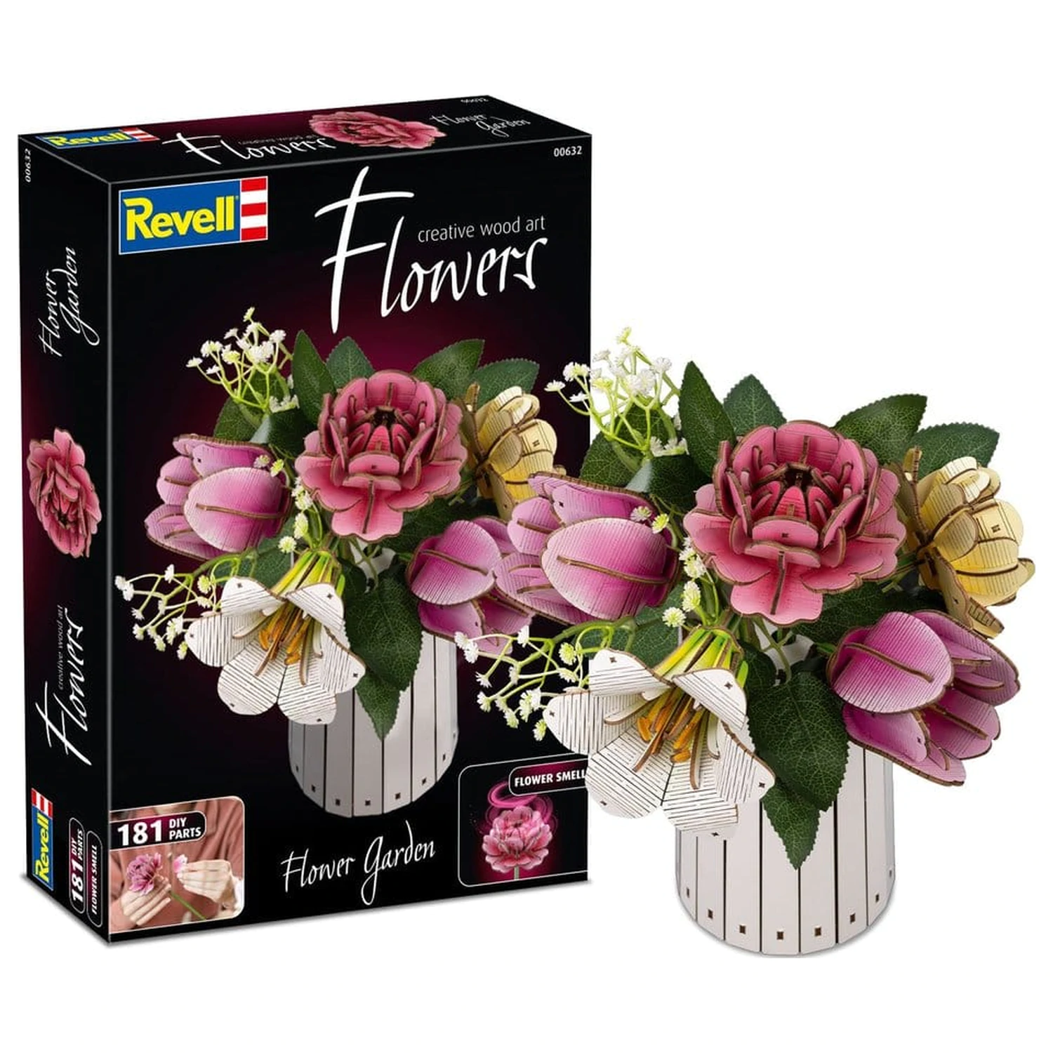 Revell Blumen Holzblumen Blumengarten 22 cm Produktfoto