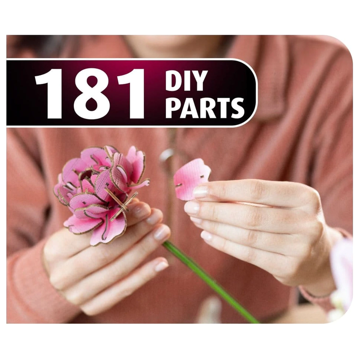 Revell Blumen Holzblumen Blumengarten 22 cm Produktfoto