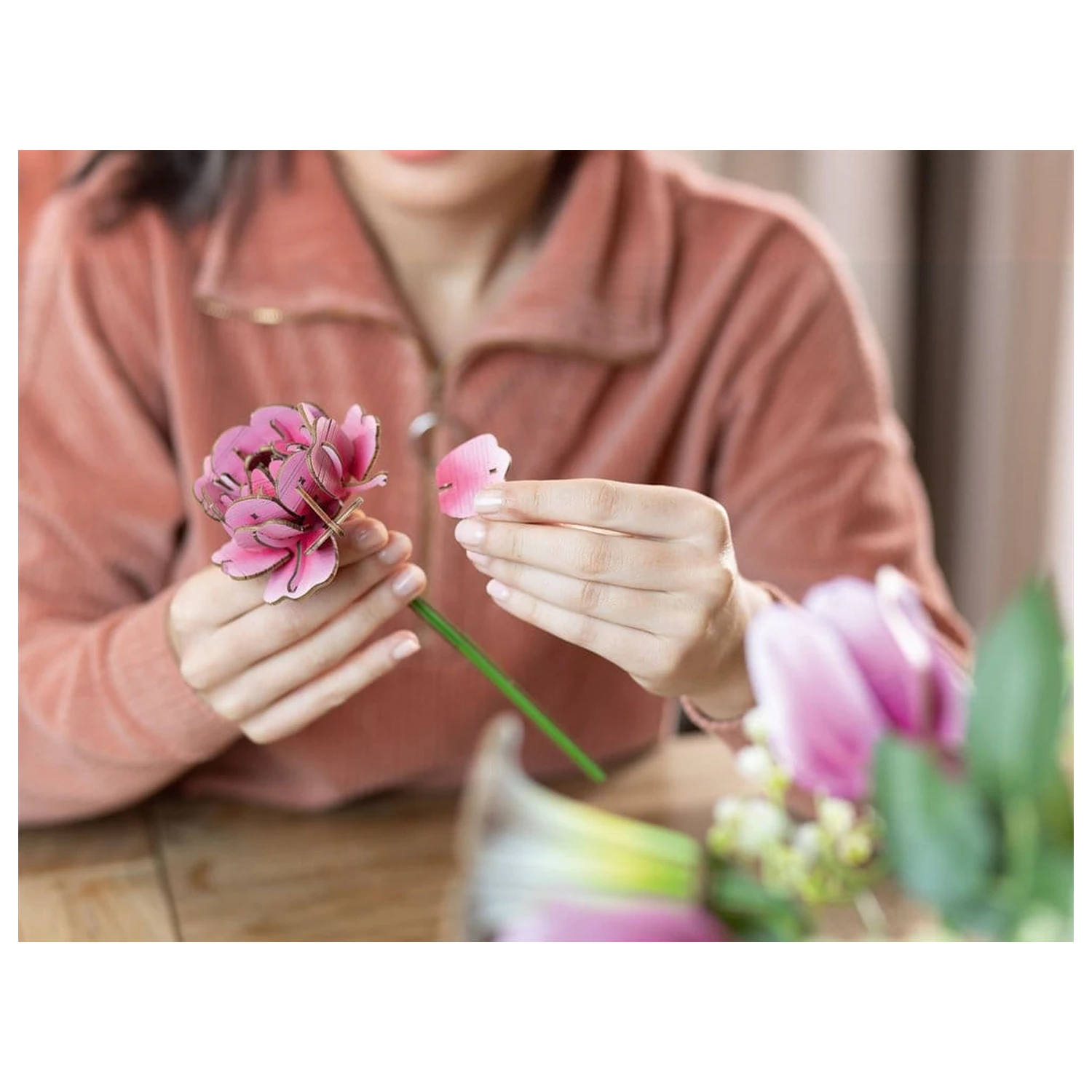 Revell Blumen Holzblumen Blumengarten 22 cm Produktfoto