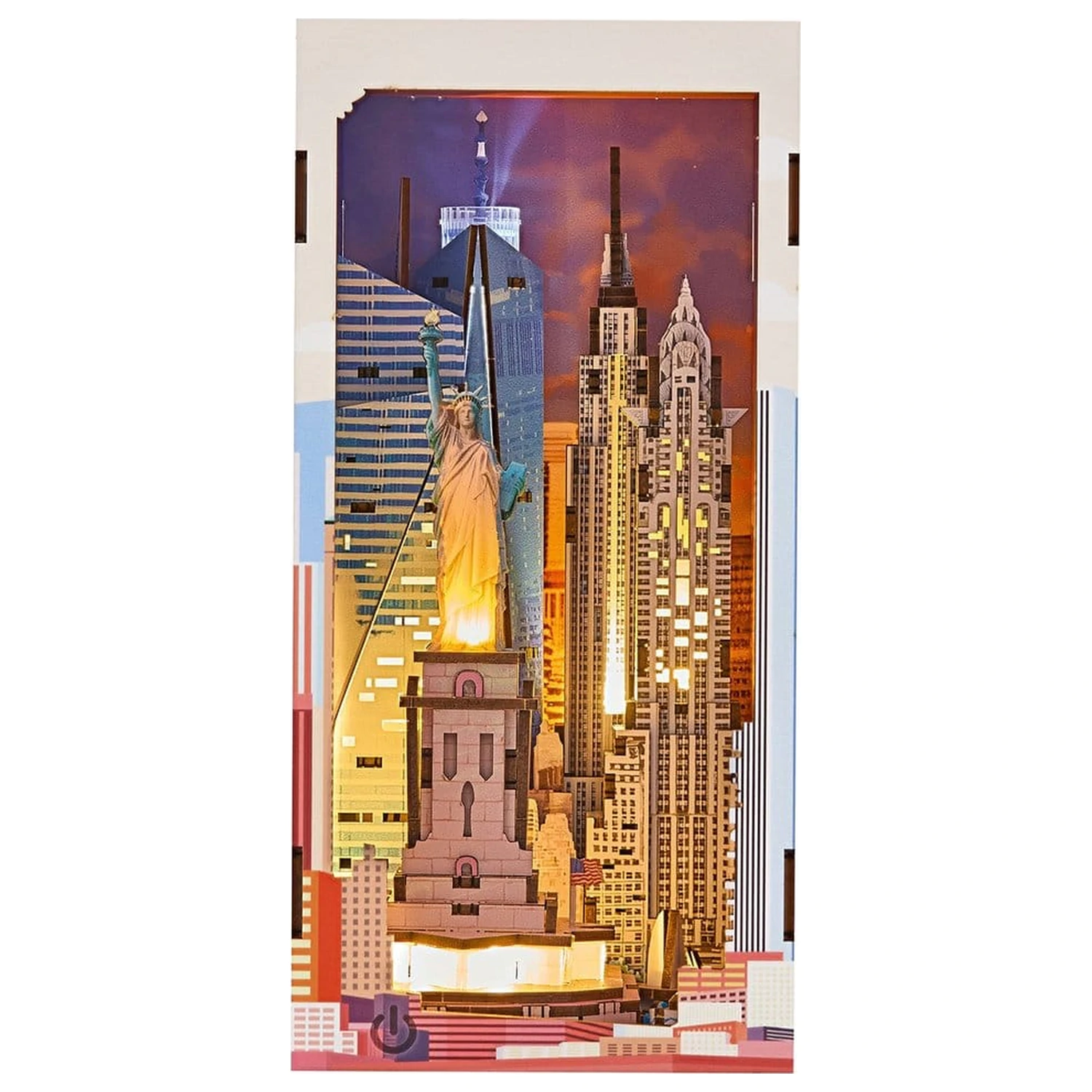 Revell Tiny Adventures Buch Nook Mini Diorama New York 18 cm Produktfoto
