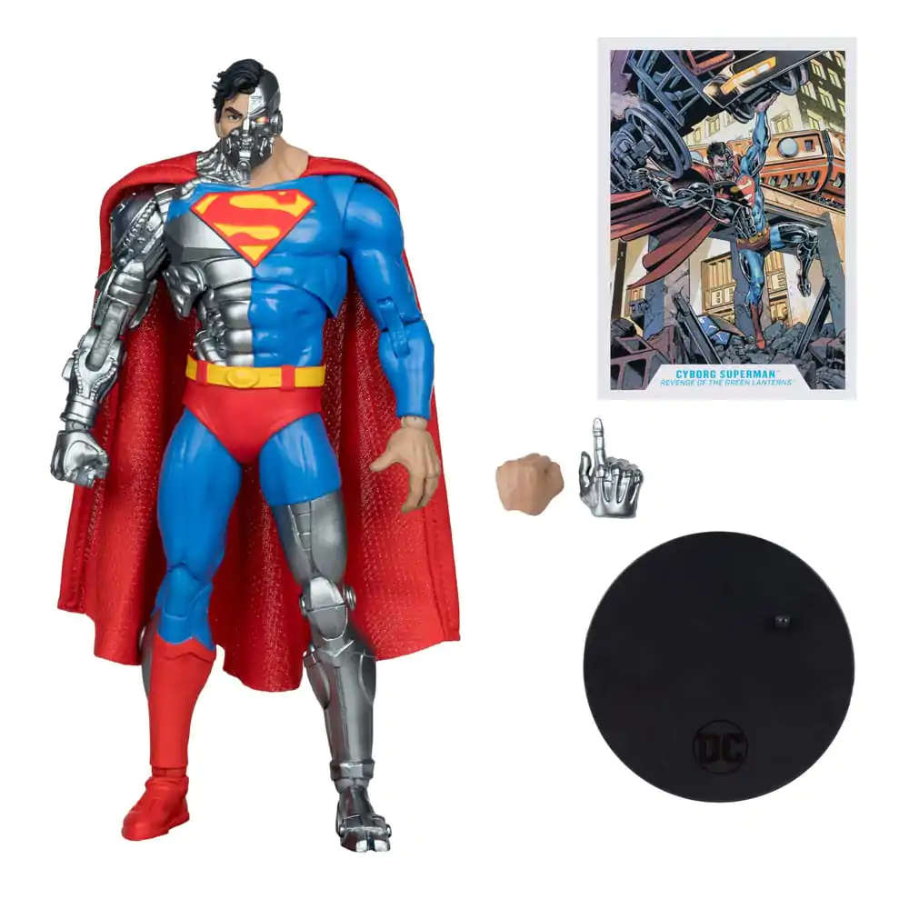 Revenge of the Green Lanterns DC Multiverse Actionfigur Cyborg Superman 18 cm Produktfoto