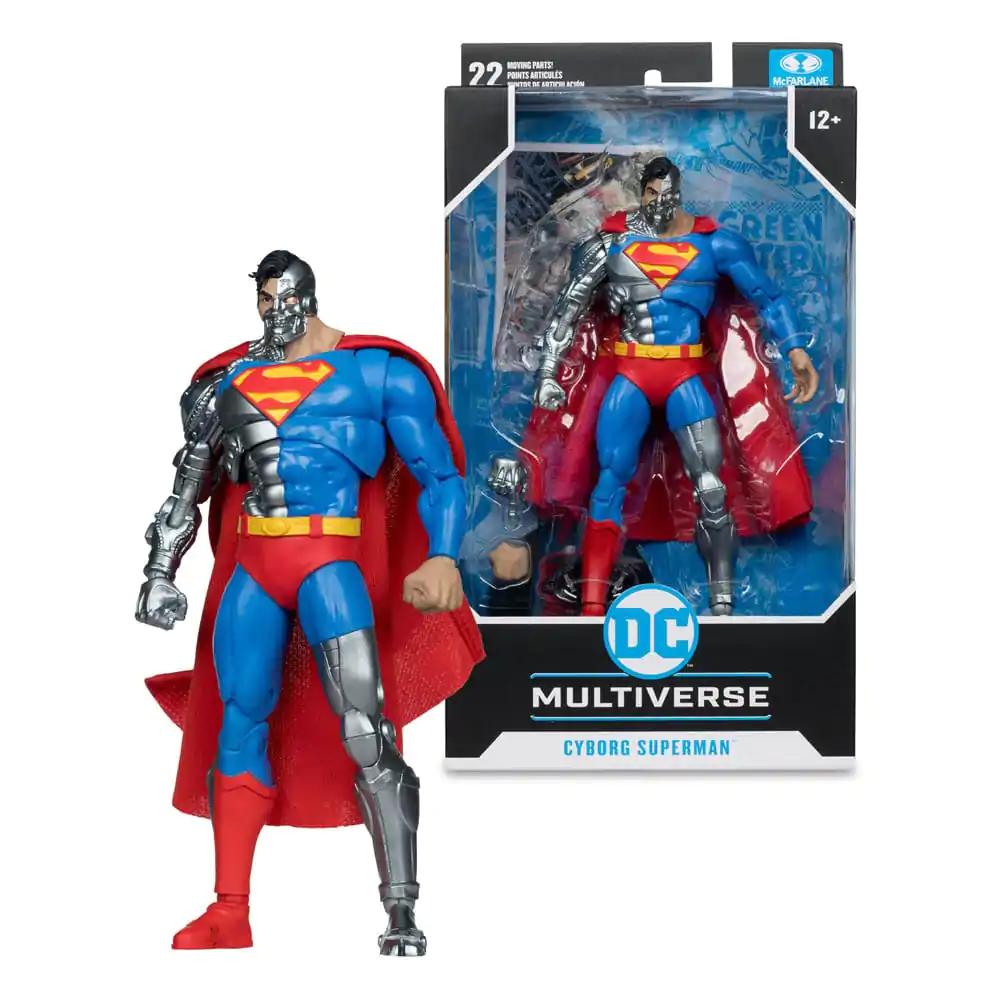 Revenge of the Green Lanterns DC Multiverse Actionfigur Cyborg Superman 18 cm Produktfoto