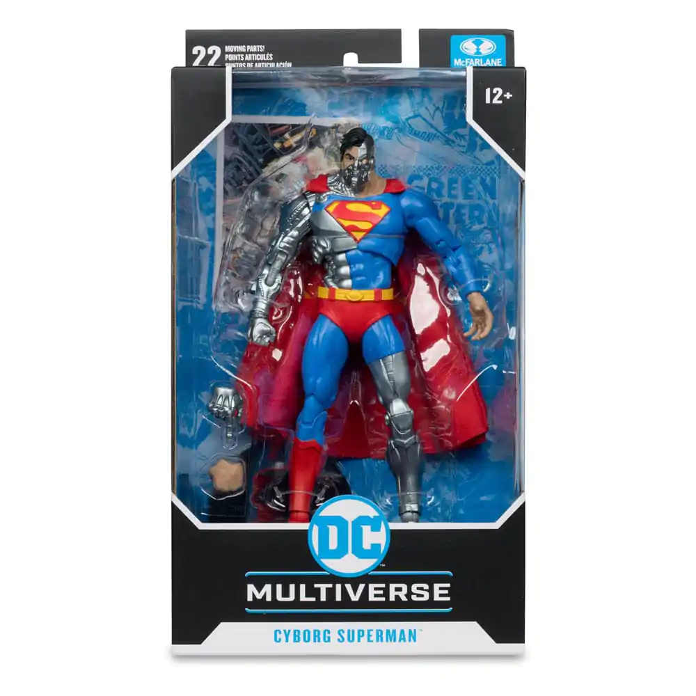 Revenge of the Green Lanterns DC Multiverse Actionfigur Cyborg Superman 18 cm Produktfoto