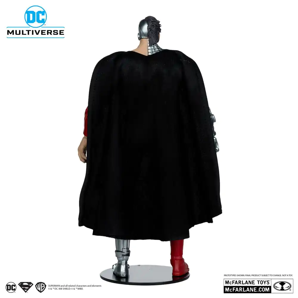 Revenge of the Green Lanterns DC Multiverse Action Figur Cyborg Superman (Gold Label) 18 cm Produktfoto