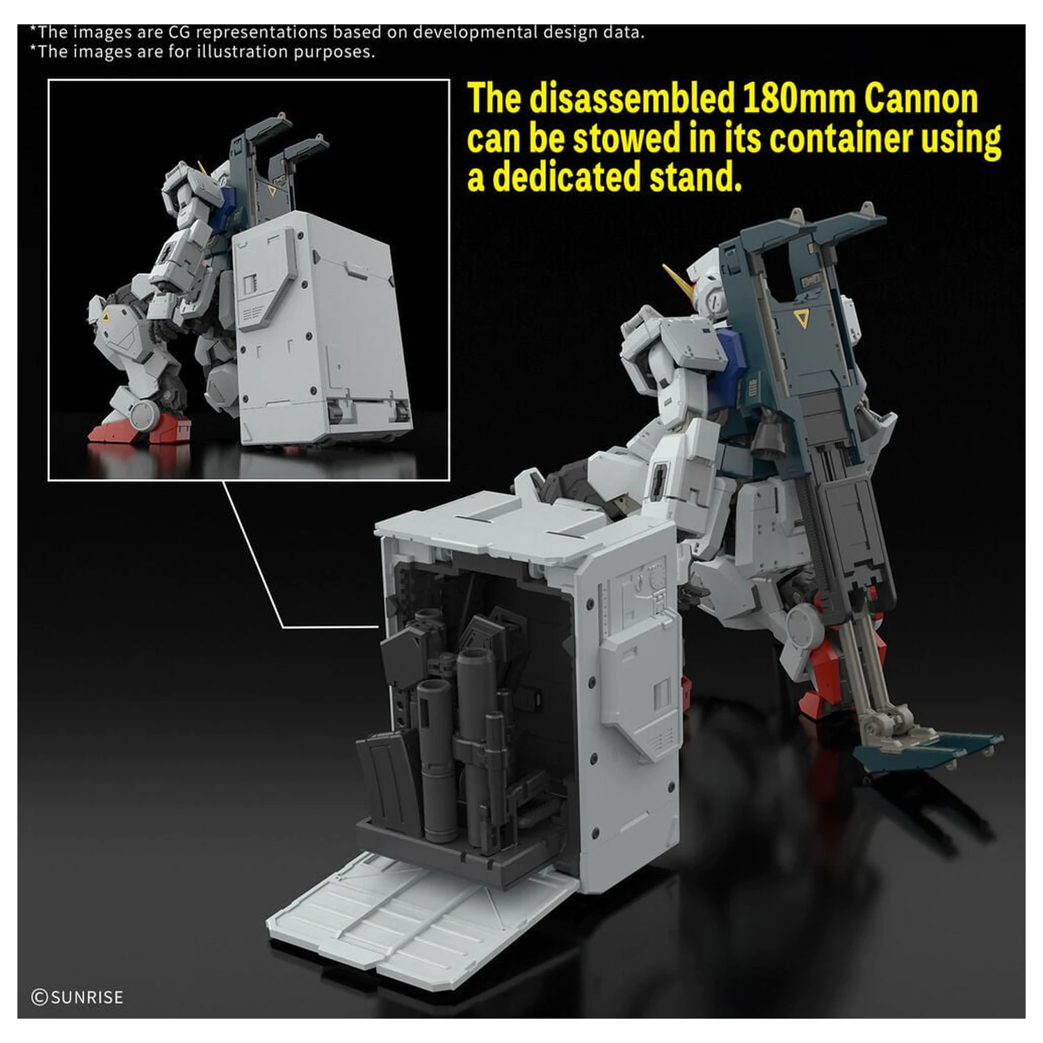 RG 1/144 Gundam Ground Type Mobile Suit Gundam The 08th MS Team Modell Bausatz Produktfoto