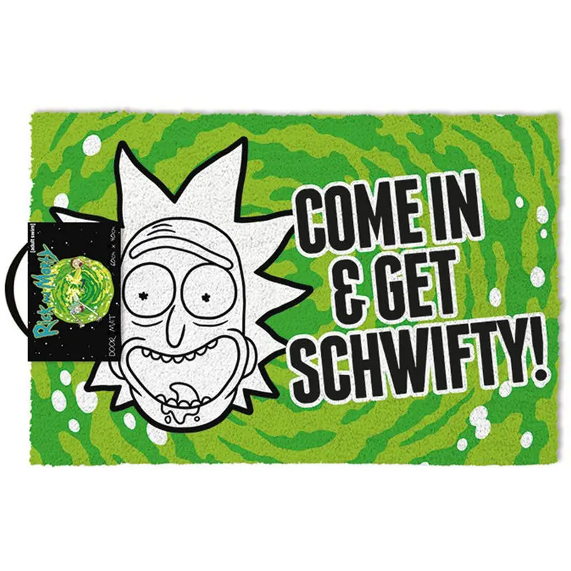 Rick and Morty Fußmatte Get Schwifty 40 x 57 cm Produktfoto