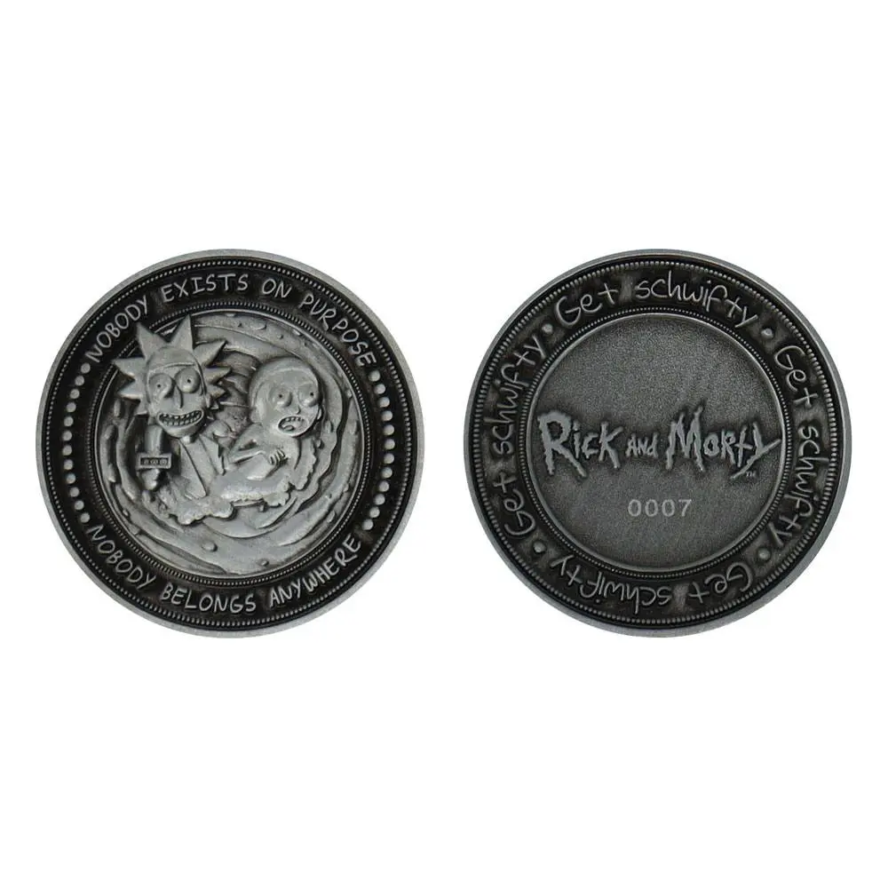 Rick & Morty Sammelmünze Limited Edition termékfotó