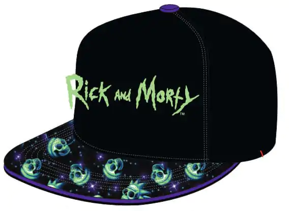 Rick & Morty Baseball Cap Neon Logo termékfotó